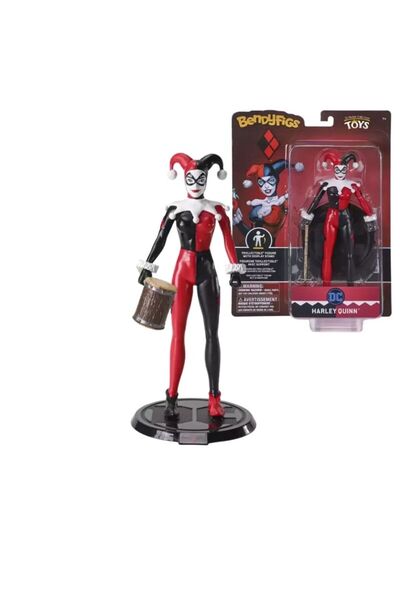 Noble Collection - Bendyfigs DC Harley Quinn- Jester