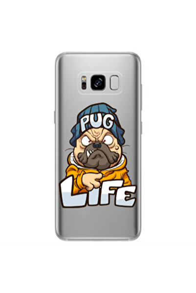 Other Samsung S8 Pug Life 2 Transparent Silicone TPU Θήκη