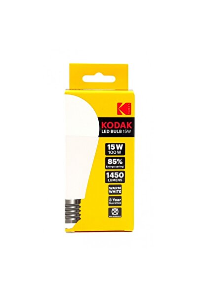 Kodak Bec LED E27 15W, lumină caldă