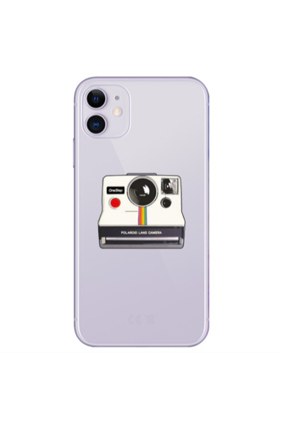 Other Apple iPhone 11 Polaroid land camera Transparent Silicone TPU Θήκη