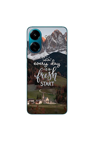 OEM Husa compatibila cu Xiaomi Redmi 13C 4G Silicon Gel Tpu Model Mesaj Fresh...
