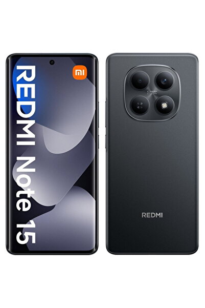 Xiaomi Telefon mobil Redmi Note 15, 8 GB RAM, 256GB, Dual SIM, 5G, Negru
