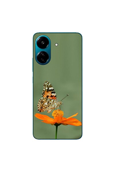 OEM Husa compatibila cu Xiaomi Redmi 13C 4G Silicon Gel Tpu Model Fluture