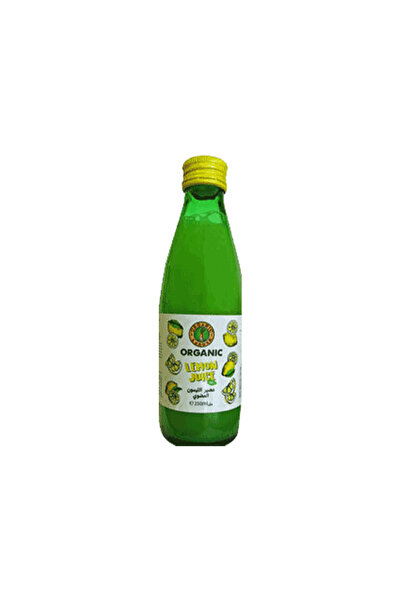 Organic Larder 100% Lemon Juice 250 ml