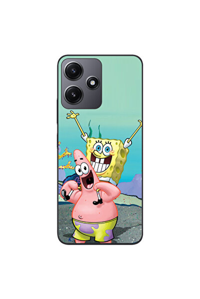 OEM Husa compatibila cu Xiaomi Redmi 12 5G Silicon Gel Tpu Model Spongebob