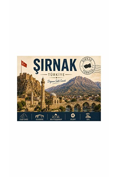 Gokco Buzdolabı Süsü Magnet Şırnak Magnet
