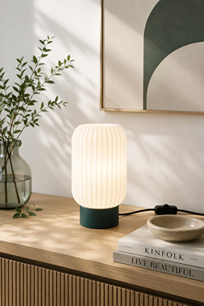 The Shogun Modern Minimal Decorative Lampshade - Table Lamp - Bedroom Night L...