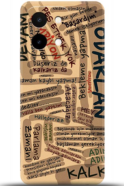 Noprin Vivo Y28 Case Hd Printed Case - They Can'T Bring Me down 5586