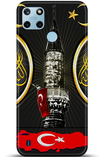 realme حافظة C25Y مطبوعة بتقنية HD - لا يمكن أن يقللوا من إقدارني 5486