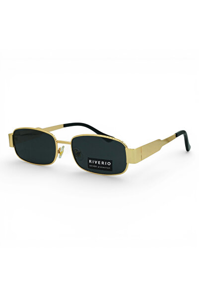 riverio Μαύρα/Χρυσά Unisex Γυαλιά Ηλίου, UV400