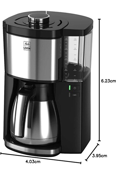 Mellita Espresor Melitta Look V Therm Perfection Overflow Express, Negru, 108...