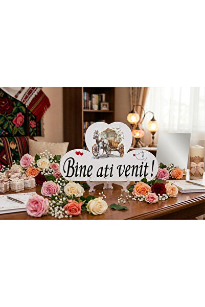 Bello Carino High quality decoration products "Welcome!" Plaque, Intertwined ...