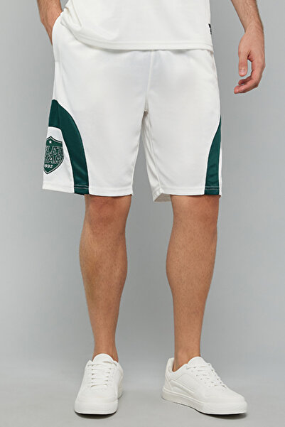 R&B Printed Shorts with Drawstring Waist