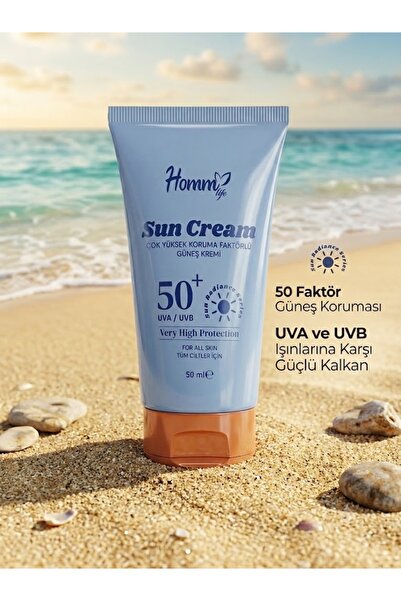 Homm Bitkisel Türkiye HOMM LIFE GÜNEŞ KREMİ 50 SPF 50 ML