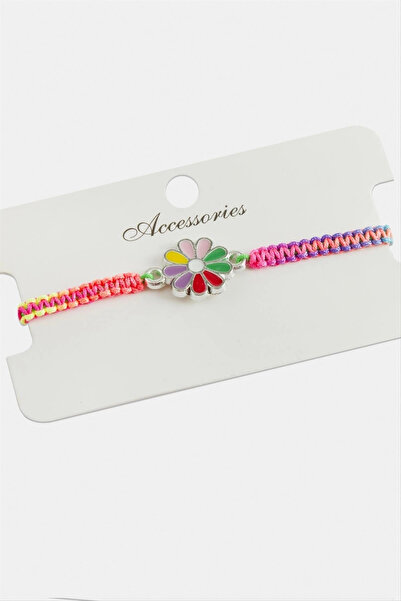 Eco Lounge Daisy Macrame Braided Bracelet