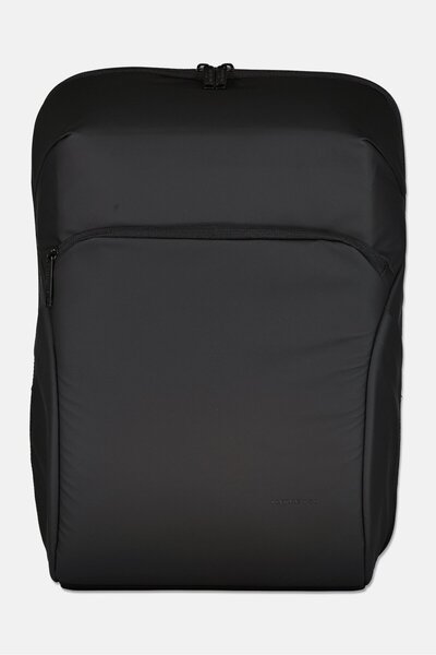 London Fog Men Brand Logo Backpack, Black