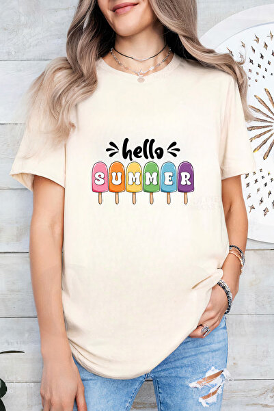 Sarah's Boutique Women's T-shirt – 100% cotton – Popsicle Summer