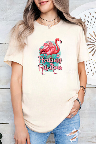 Sarah's Boutique Women's T-shirt – 100% cotton – Flocking Fabulous