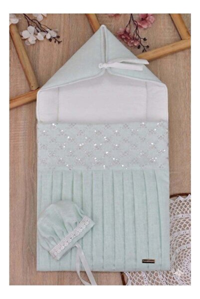 Fun Moment Luxurious Baby Swaddle Featuring a Unique Lace Design and Hood