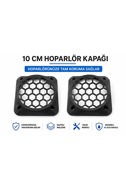 YSN SOUNDS 10m Hoparlör Kapağı - Plastik Kaliteli Midrange Hoparlör Kapak 10 ...