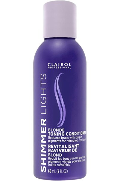 Clairol بلسم الشعر الاحترافي من شيمر لايتز باللون الأرجواني، 2 أونصة سائلة | ...