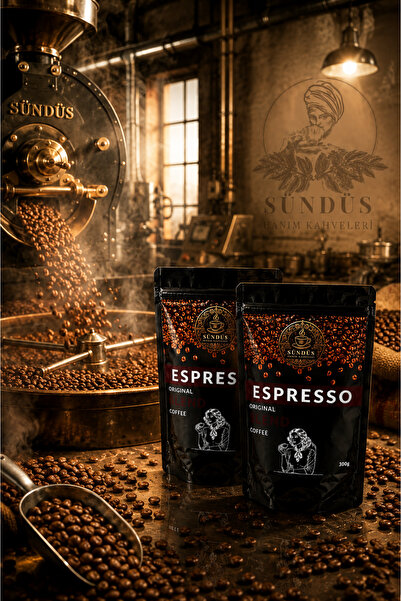 sündüs hanım kahveleri Premium Espresso Coffee 2 X 300 Gr |   Special Blend, ...