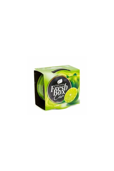 PALOMA Odorizant auto Fresh Box Lime, 25 g, pentru suportul de pahare