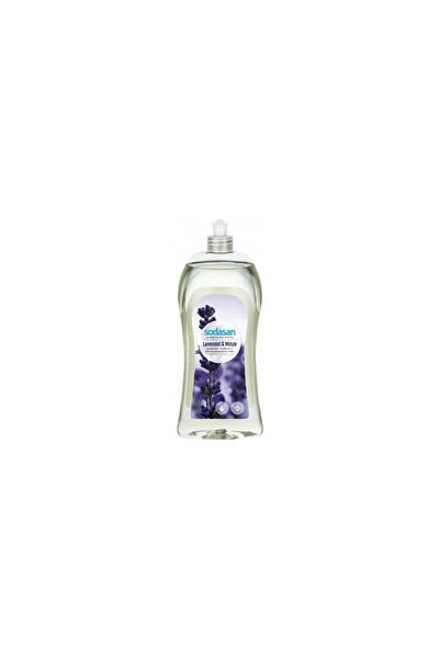 Sodasan 1L detergent lichid organic pentru vase cu aromă de lavandă și mentă