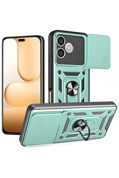 Techsuit Honor 600 lite, techsuit, camshield, green
