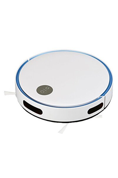 KlaussTech Aspirator robot cu telecomandă - Navigație inteligentă, Alb/Albastru