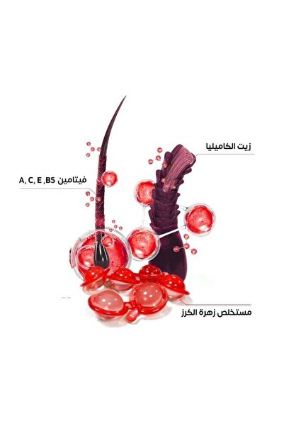 Ellips مصل فيتامين للشعر مُعزَّز بزيت الكاميليا الياباني لحماية الشعر من الحرارة