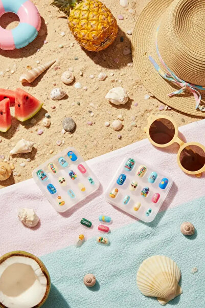 Miniso مجموعة أظافر صناعية لاصقة من ستيتش جيلي مرخصة من ديزني - تصميم عملي وجذاب
