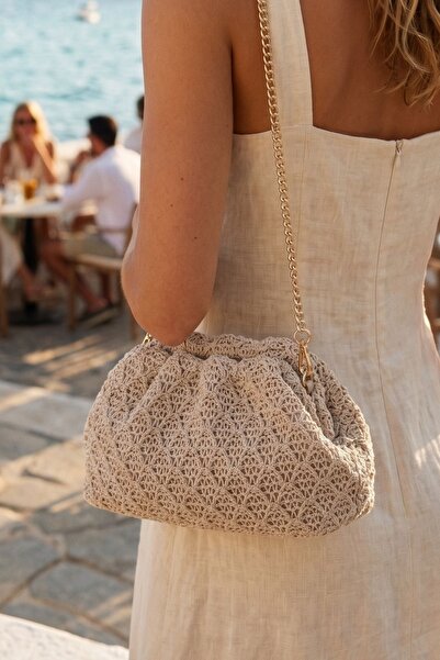 VivazzaLuxe Cloud Model Mini Yazlık Kadın Portföy & Clutch & Omuz Çanta