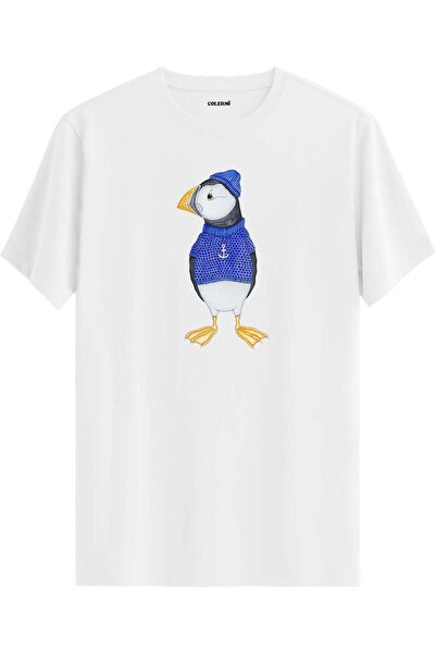 Colermi Sea Parrot Design T-Shirt