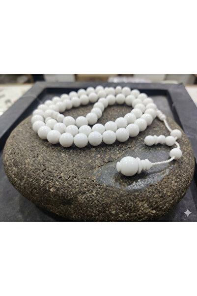 SH White Bowling Rosary Tamleeka