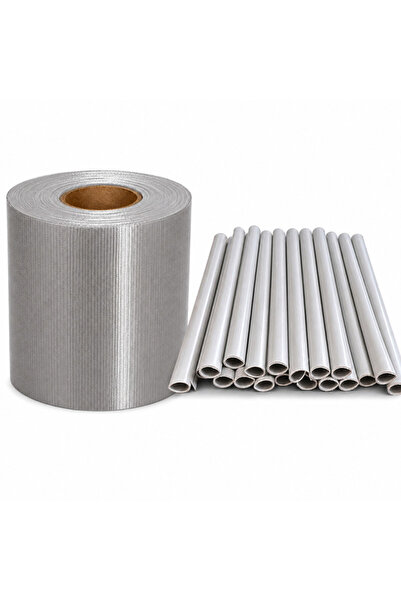 PROCART Rolă de bandă PVC pentru gard de confidențialitate, 19 cm x 35 m, 20 ...