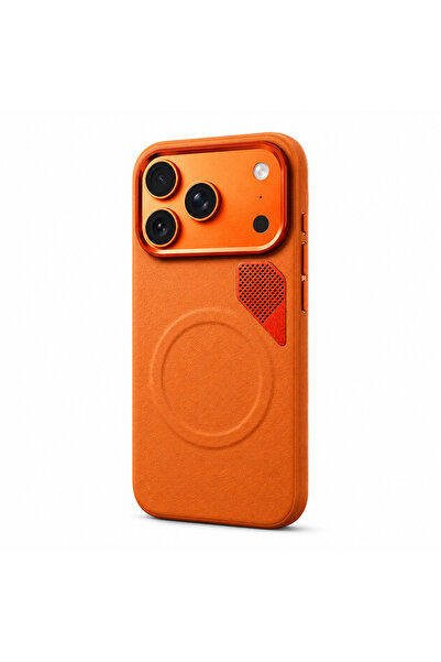 O Ozone Magnetic Matte PU Case Compatible With iPhone 17 Pro | Compatible wit...