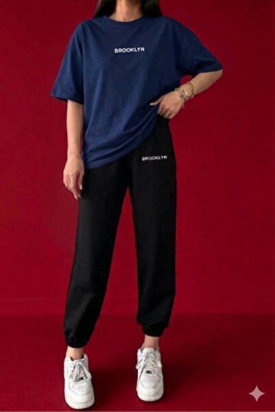 SILATU Brooklyn Printed Tracksuit T-Shirt Set