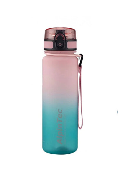 AlpinTec Μπουκάλι Ροζ-Γαλάζιο 500ml
