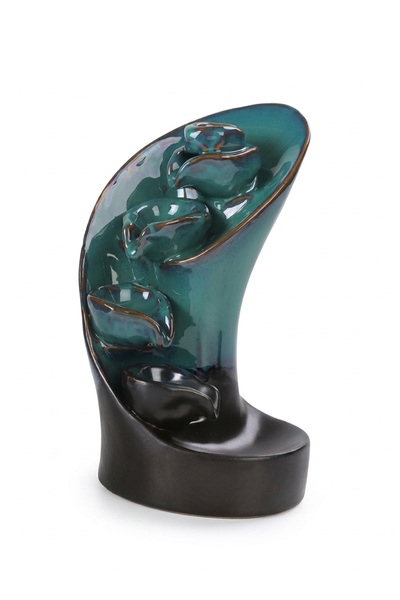 Generic Reverse Flow Incense Burner Ornament – Handmade Ceramic Torch