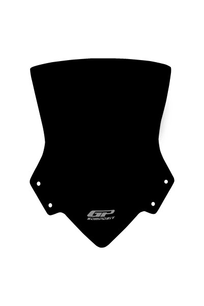 GP KOMPOZİT RKS SRK400RR 2024 Uyumlu Ön Cam Siyah 39 cm