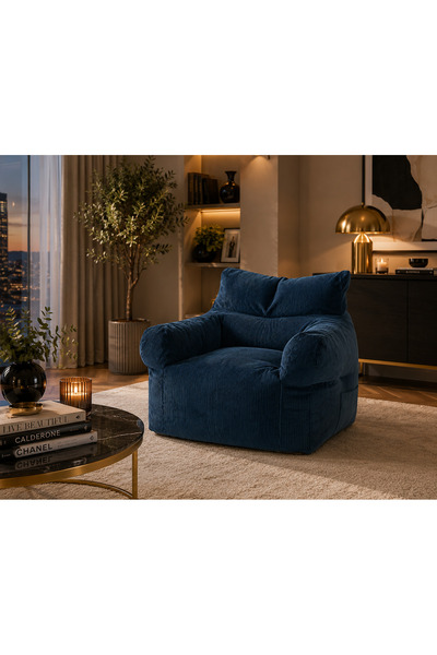 N.zone Modern and Comfortable Bean Bag Chair with High-Quality Soft Material,...