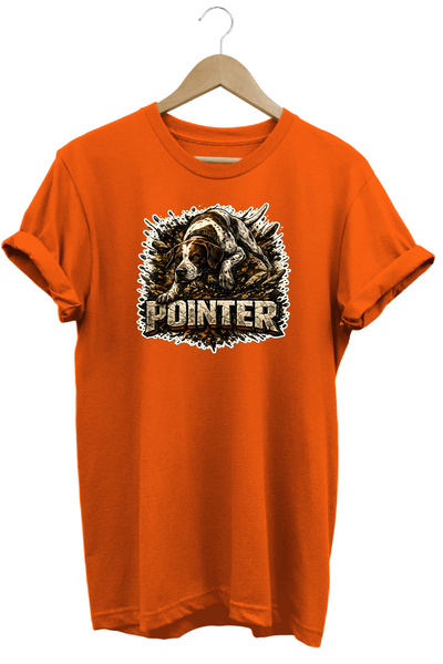WİDİ Unisex Basset Hound Printed T-Shirt - Hunter Dogs Series Crew Neck Cotto...