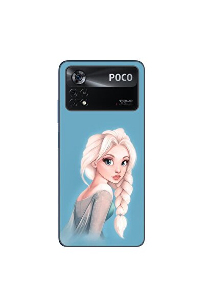 OEM Калъф, съвместим с Xiaomi Poco X4 Pro, силиконов гел TPU, с принт на прин...