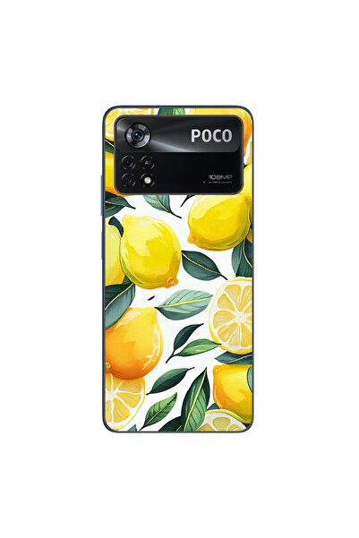 OEM Калъф, съвместим с Xiaomi Poco X4 Pro, силиконов гел TPU модел с десен на...