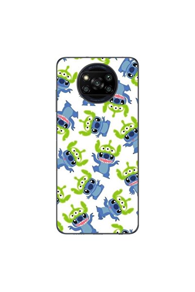 OEM Husa compatibila cu Xiaomi Poco X3 Pro Silicon Gel Tpu Model Stitch Patte...