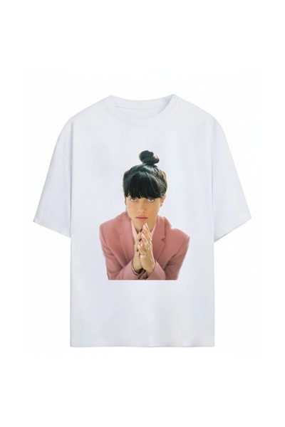 SVART WEAR تي شيرت نوجا إيريز للجنسين كبير الحجم مصنوع من القطن بنسبة 100%