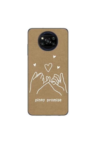OEM Калъф, съвместим с Xiaomi Poco X3 Pro, силиконов гел TPU, с десен BFF Pin...