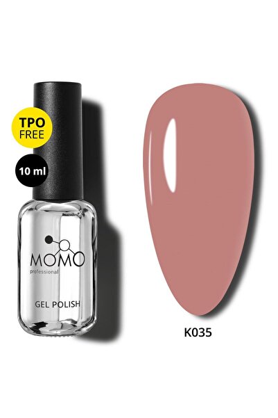 MOMO professional Kalıcı Oje K035, Gül Kurusu, 10 ml