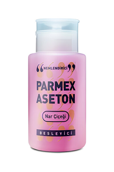 Parmex Nar Çiçegi Basmalı Kapak Aseton 200 ml
